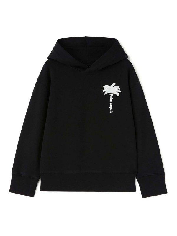 Palm Angels: スウェット＆セーター - スウェットシャツ/セーター - 黒