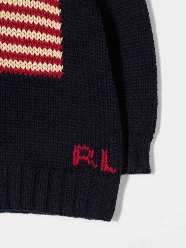 POLO RALPH LAUREN: クルーネック online - クルーネック - ダークブルー