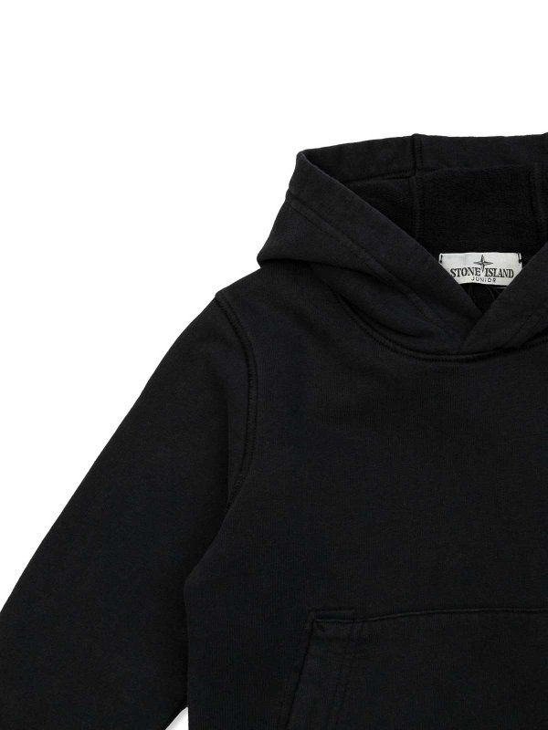 The Best Shops Stone Island Junior: スウェット＆セーター - スウェットシャツ/セーター - 黒