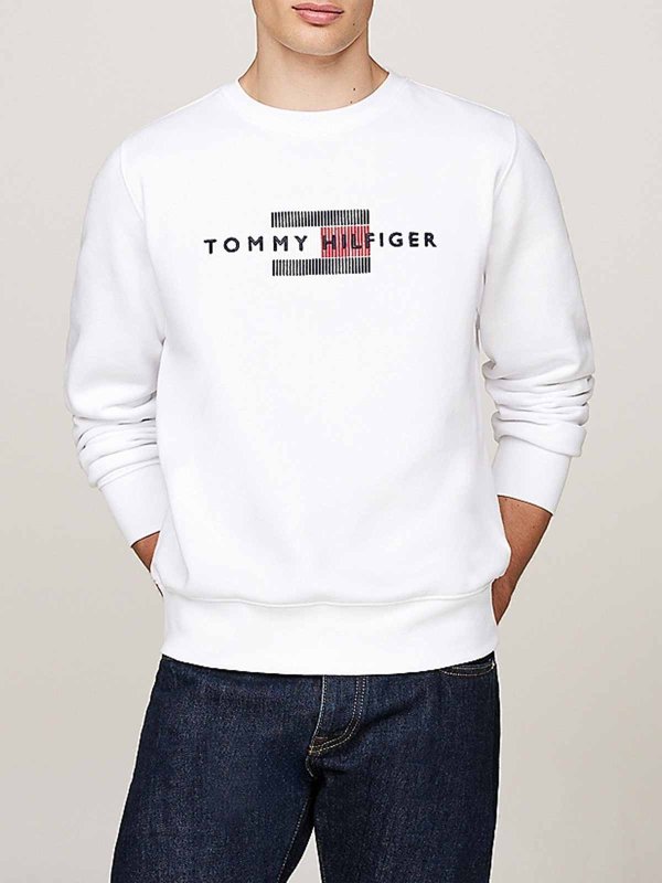 TOMMY HILFIGER: Sudaderas y suéteres online - Sudadera - Blanco