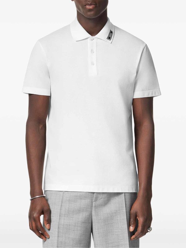 VERSACE: Polos online - Polo - Blanco