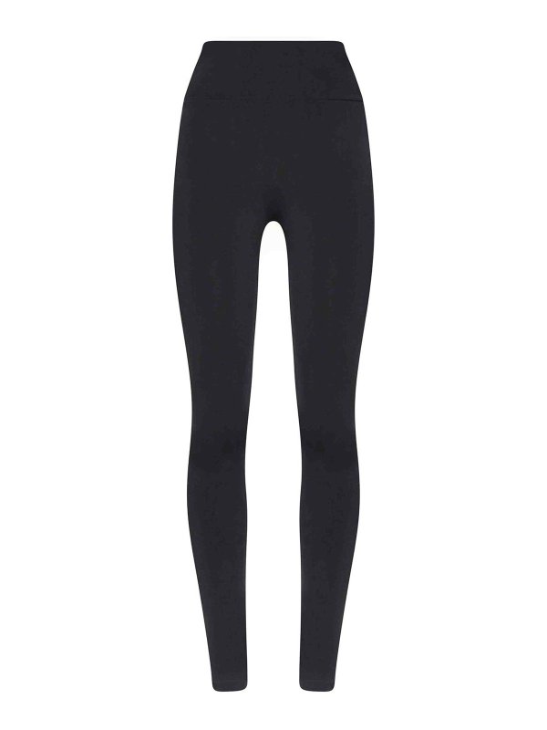 WOLFORD: レギンス - レギンス - 黒