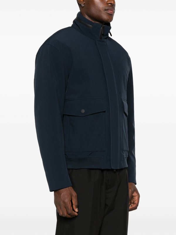 The Best Shops WOOLRICH: Bombers - Bomber - Bleu