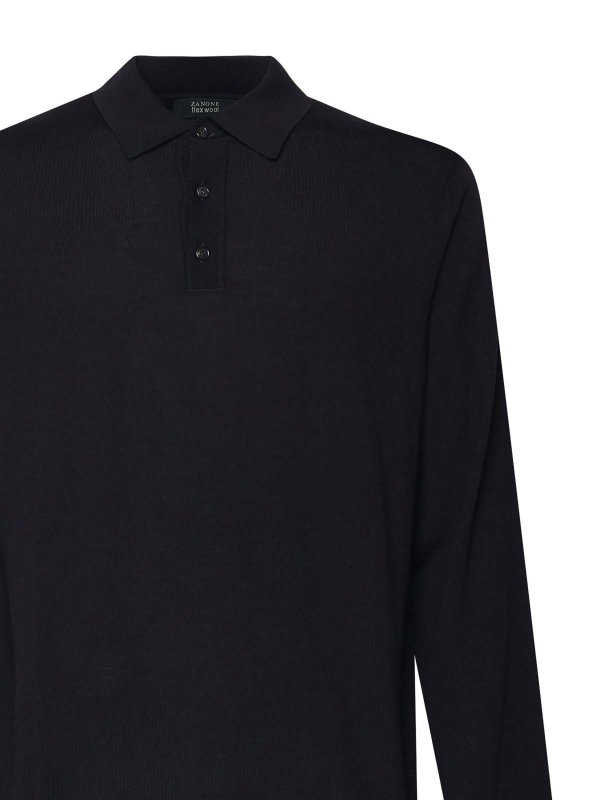The Best Shops ZANONE: Polos  - Polo - Noir