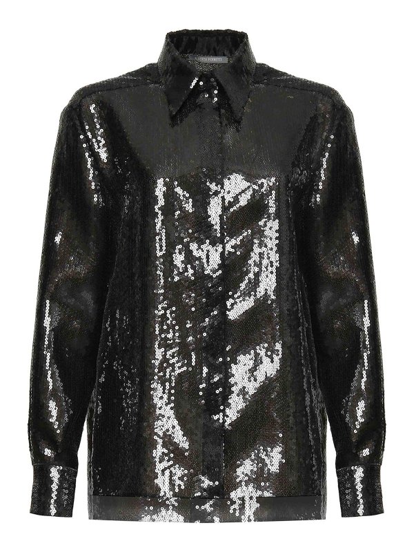 ALBERTA FERRETTI: Hemden - Hemd - Schwarz