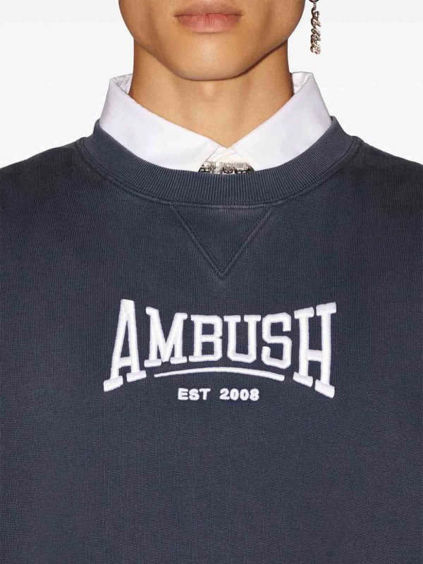 The Best Shops AMBUSH: クルーネック - 黒