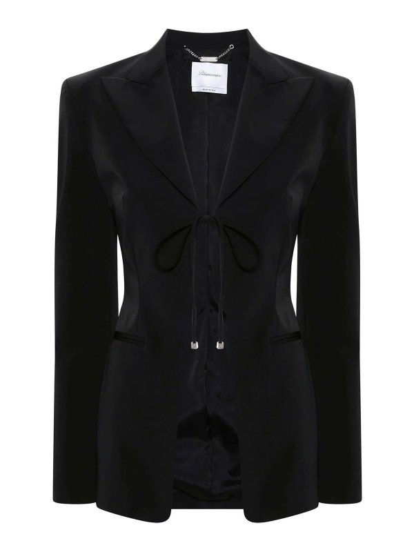BLUMARINE: blazers - Single-breasted jacket