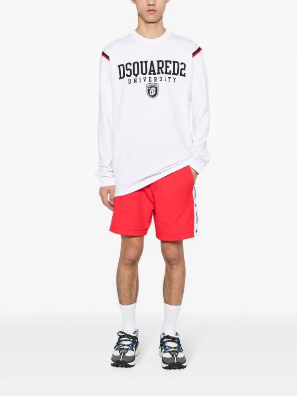 DSQUARED2: t-shirts online - Varsity Fit Tee