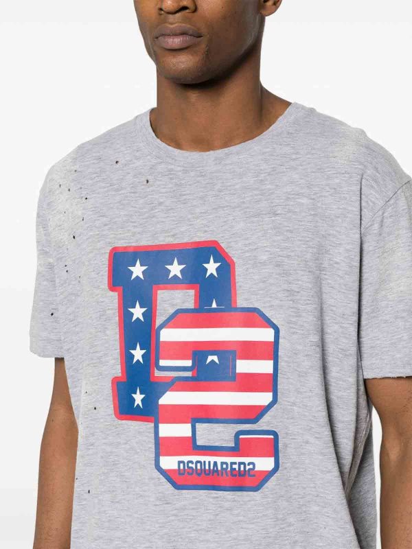 DSQUARED2 buy online Camiseta - Gris