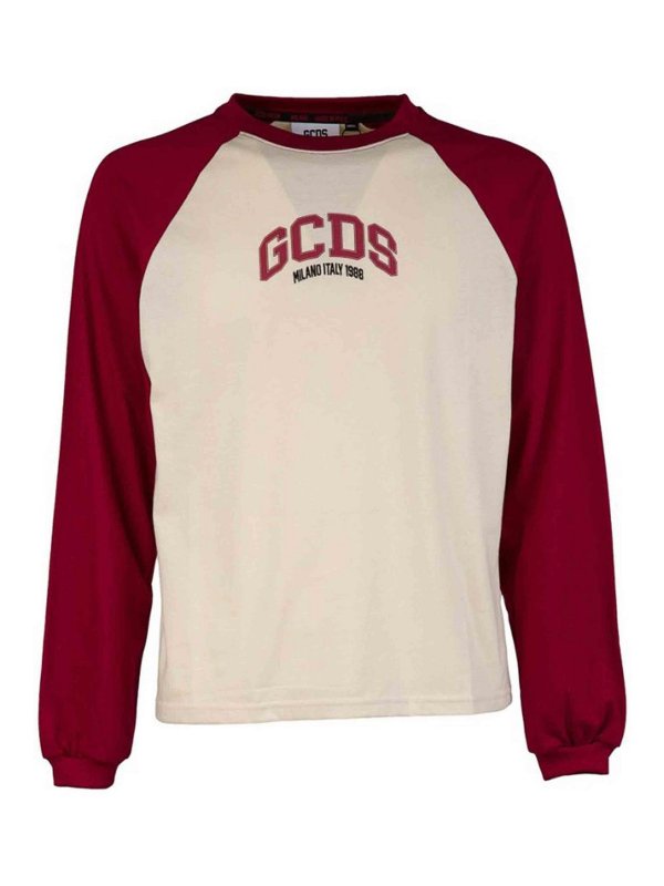 GCDS: T-shirts - T-Shirt - Noir