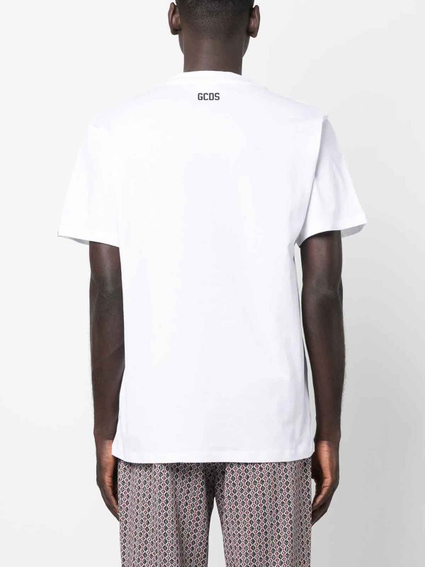 Camiseta - Blanco shop online: GCDS