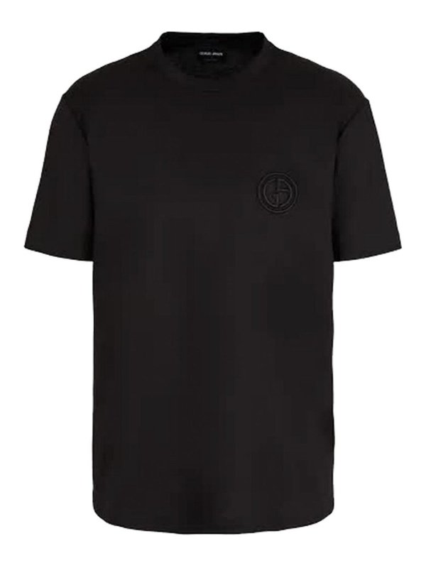 GIORGIO ARMANI: Camisetas - Camiseta - Negro