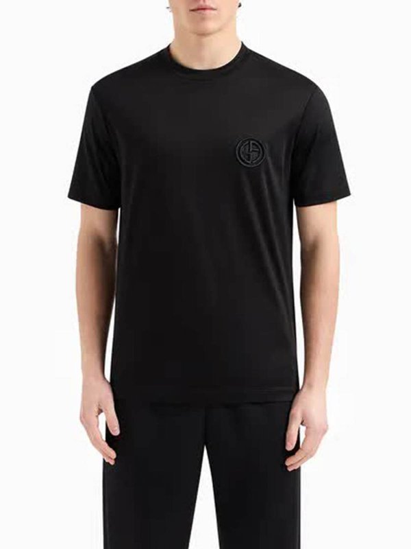 GIORGIO ARMANI: Camisetas online - Camiseta - Negro