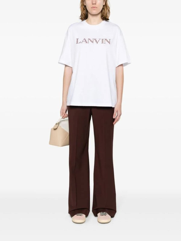 LANVIN: Camisetas online - Camiseta - Beis