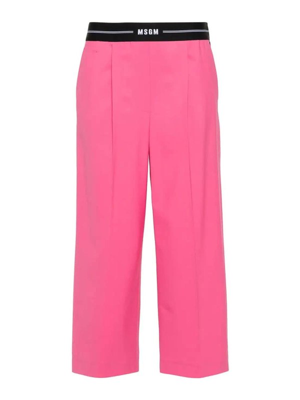 m.s.g.m.: casual trousers - Pants