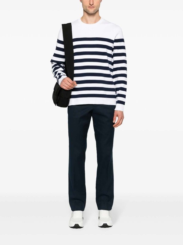 MICHAEL KORS: Pull col rond online - Pull Col Rond - Bleu