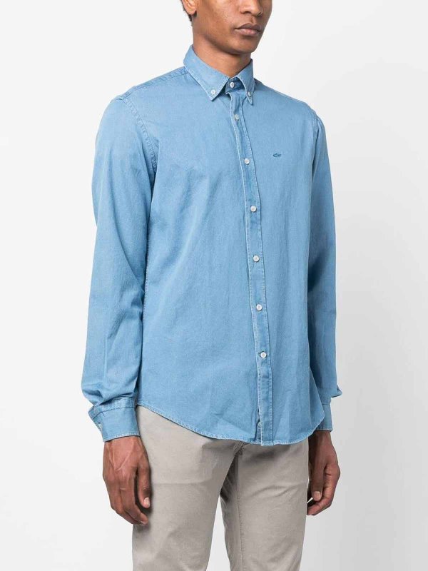 The Best Shops PAUL & SHARK: Chemises - Chemise - Foncé Délavé