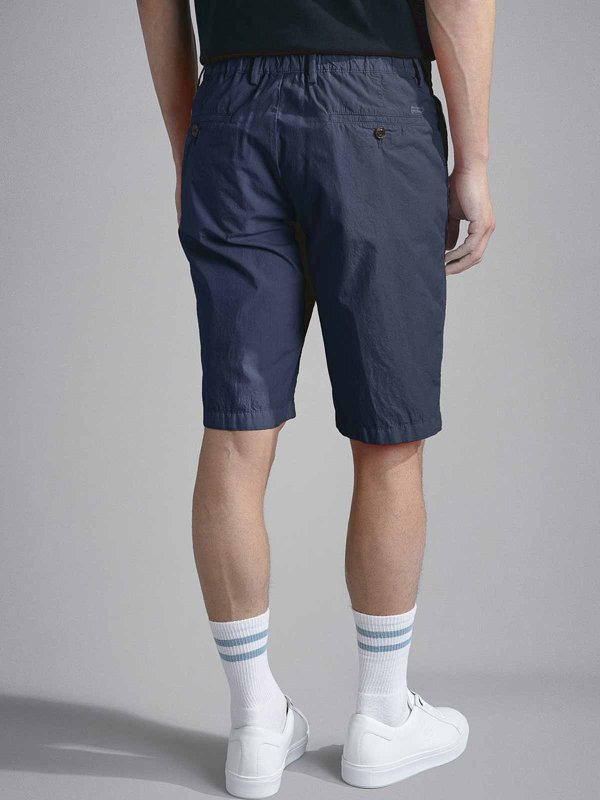 The Best Shops PAUL & SHARK: Trousers Shorts - Bermuda With Drawstring In Ultra-L Cotton
