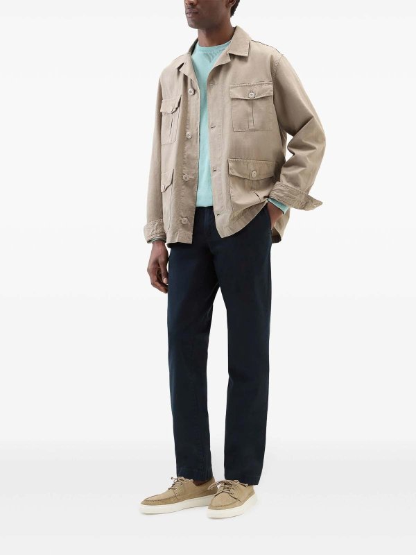 WOOLRICH: blazers online - Safari Overshirt