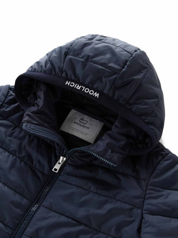 The Best Shops WOOLRICH: カジュアルジャケット - カジュアルジャケット - ブルー