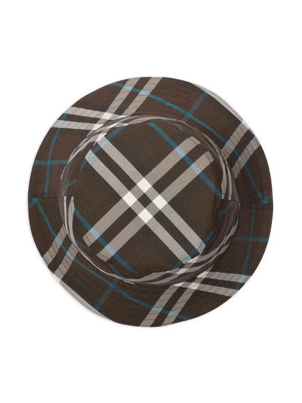 BURBERRY: hats & caps online - Check Bucket