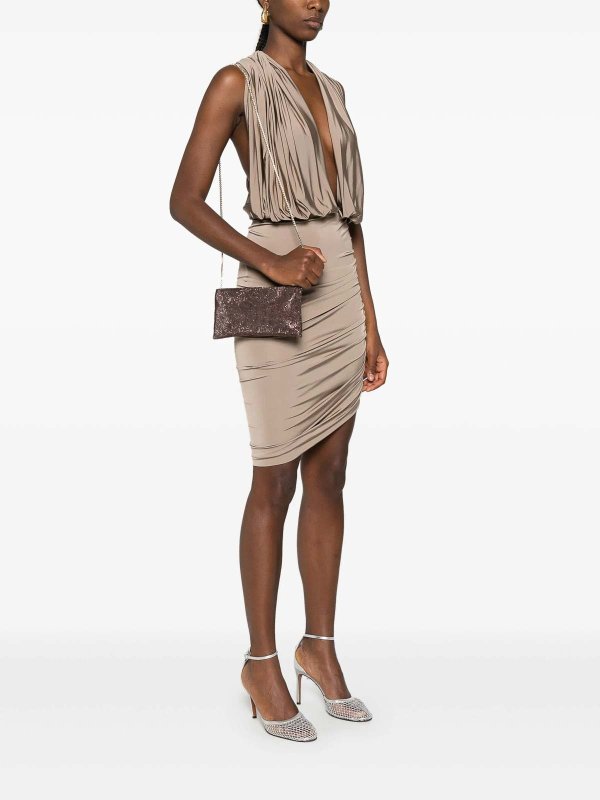 BENEDETTA BRUZZICHES: クロスボディバッグ online - Your Best Friend La Petite - ブラウン