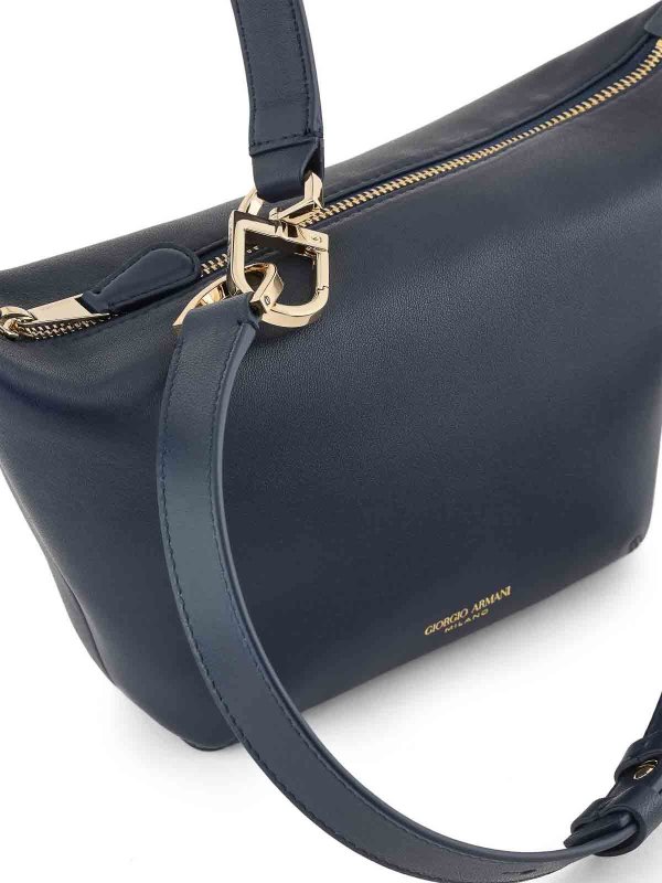 クロスボディバッグ - ブルー shop online: GIORGIO ARMANI
