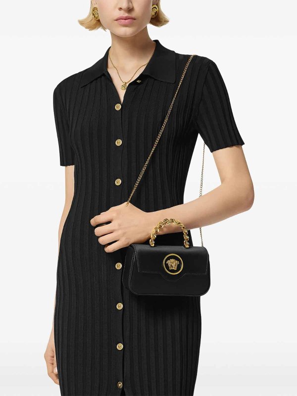 VERSACE: Sacs bandoulière online - Sac Bandoulière - Noir