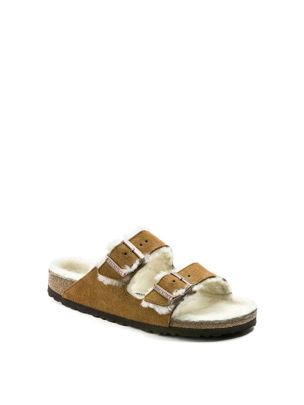 BIRKENSTOCK: Sandalen - Sandalen - Hellbraun