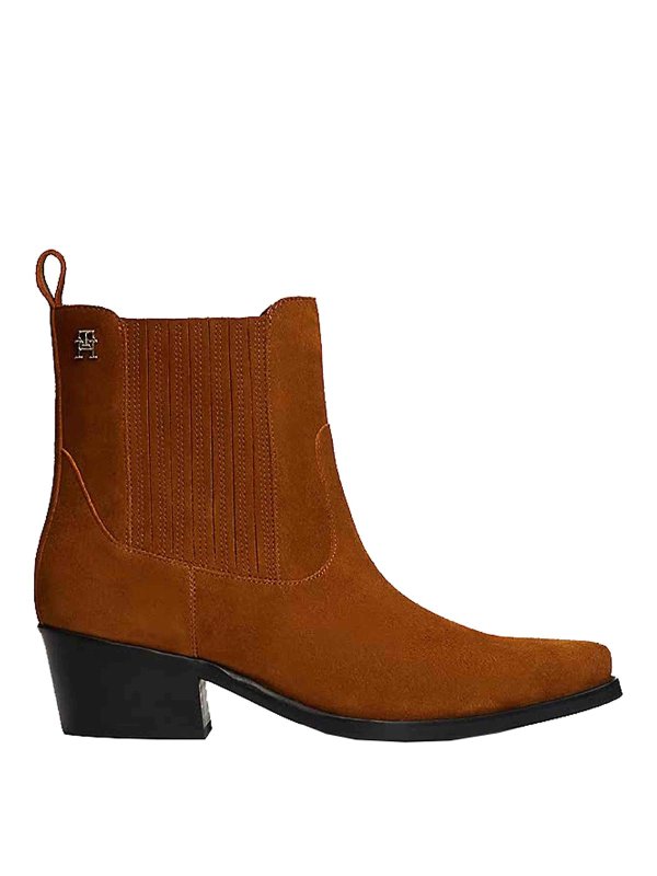 TOMMY HILFIGER: Botas - Botas - Marrón