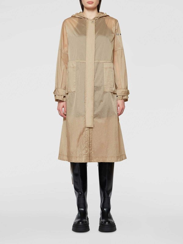 ADD: parkas online - Long Beige Parka