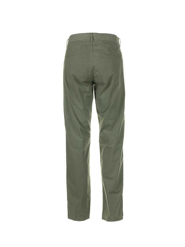 ASPESI: Pantalones casual online - Pantalón Casual - Verde Oscuro