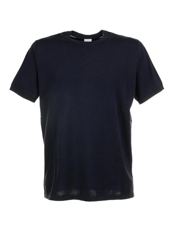 ASPESI: T-shirts - T-Shirt - Blau