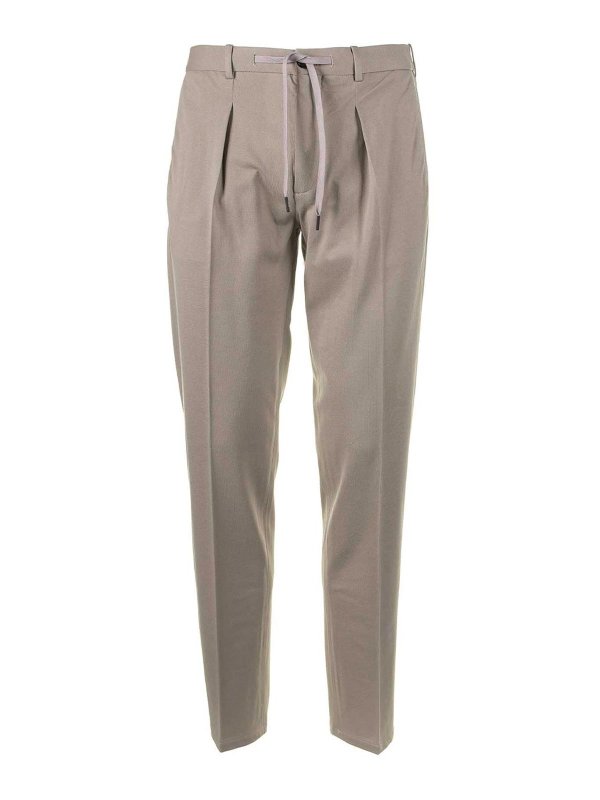CIRCOLO 1901: casual trousers - Beige trousers