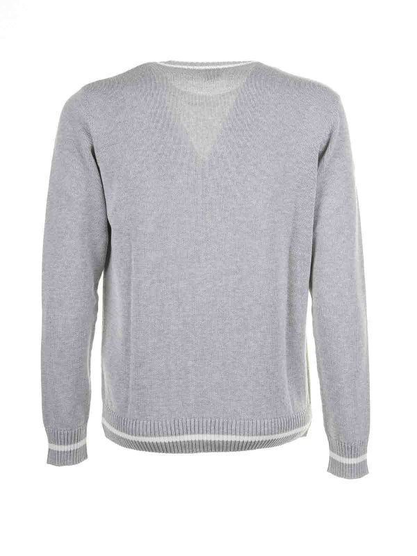 ELEVENTY: Pull col rond online - Pull Col Rond - Gris