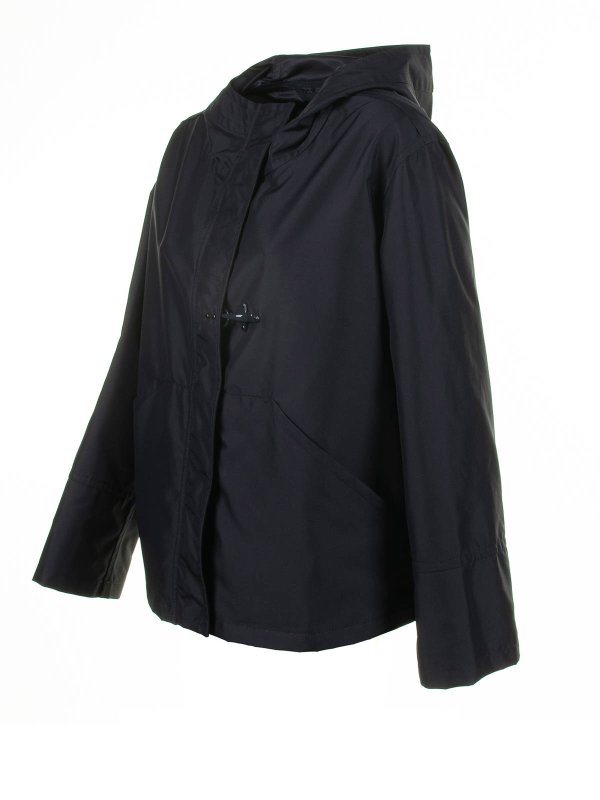 FAY: trench coats online - Black Trench Coat