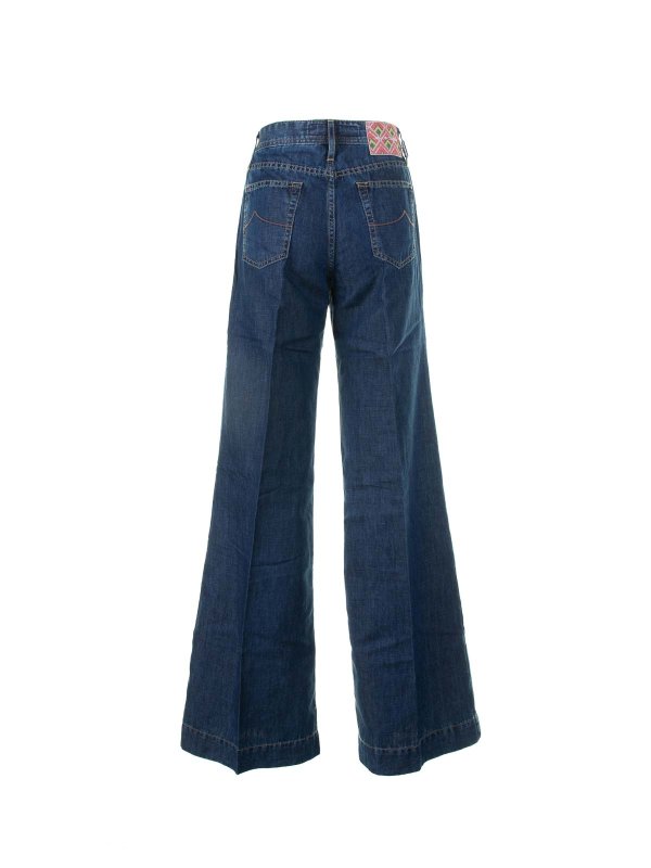 JACOB COHEN: Bootcut online - Bootcut Jeans - Blau