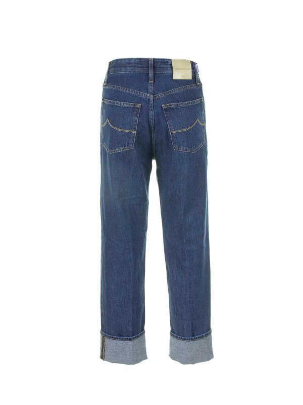 JACOB COHEN: Jeans boyfriend online - Jean Boyfriend - Bleu