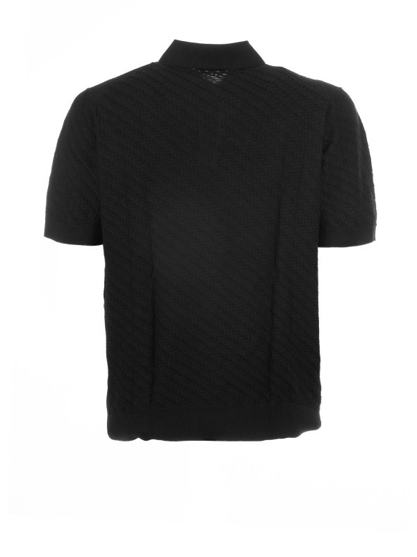 Paolo Pecora: ポロシャツ online - ポロシャツ - 黒