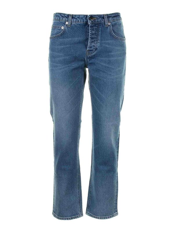 RE-HASH: Bootcut - Bootcut Jeans - Dunkles Jeansblau