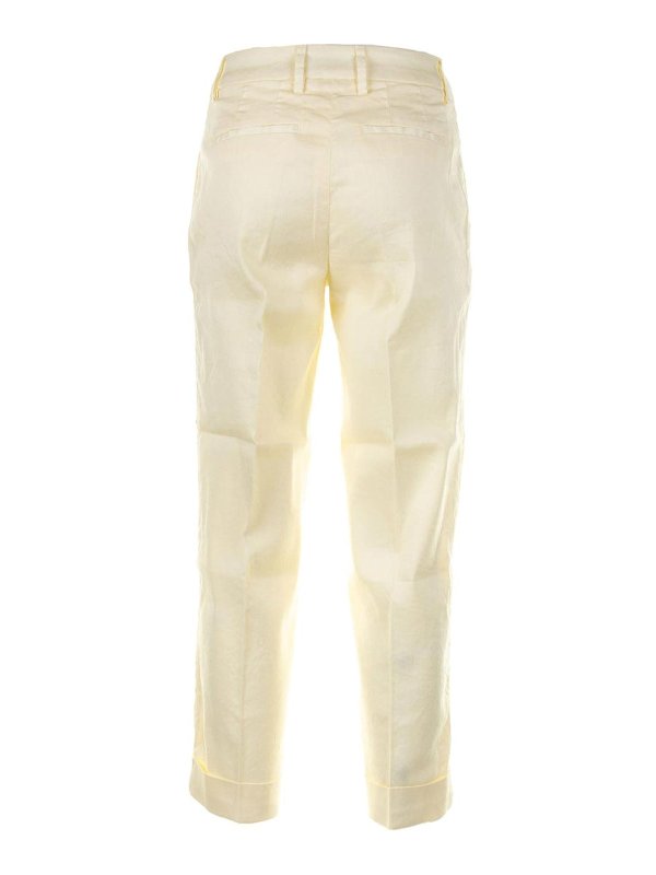 RE-HASH: pantaloni casual online - Pantalone Chino Vaniglia