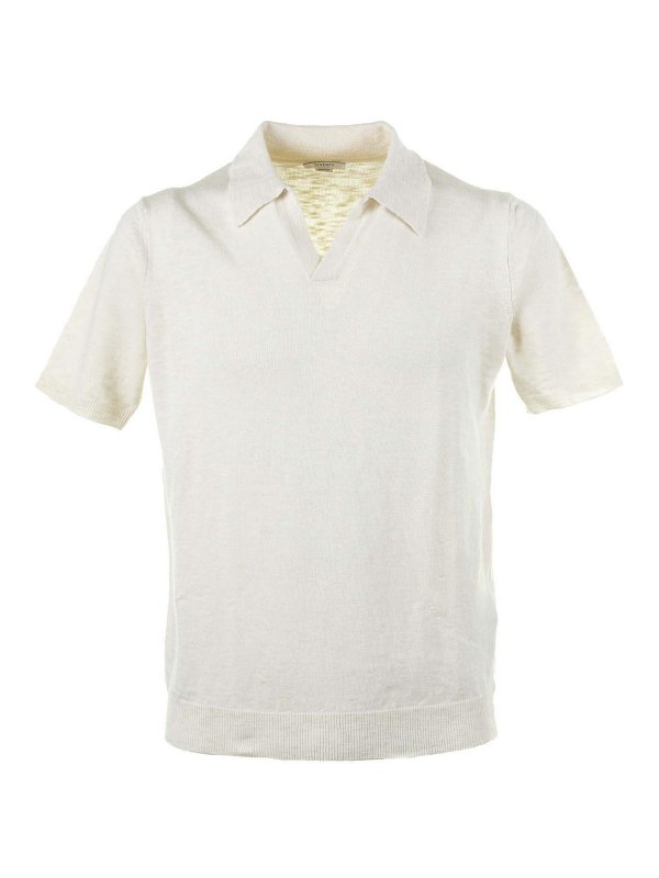 SEVENTY: Poloshirts - Poloshirt - Weiß