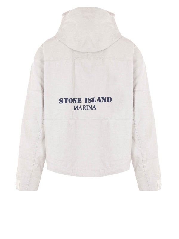 STONE ISLAND: blazers online - White jacket