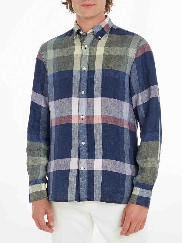 The Best Shops TOMMY HILFIGER: シャツ - シャツ - マルチカラー