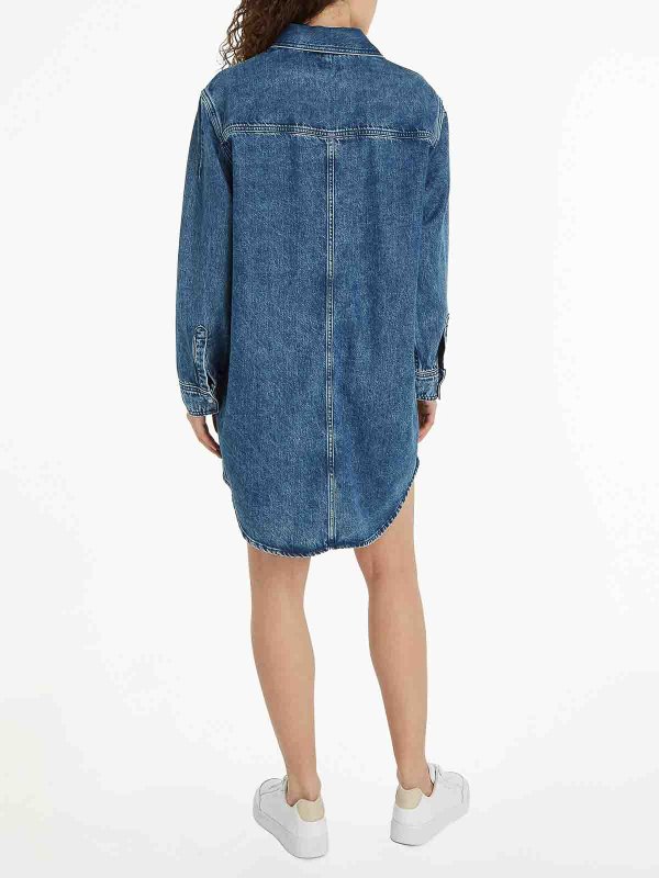 Hemd - Dunkles Jeansblau shop online: TOMMY HILFIGER