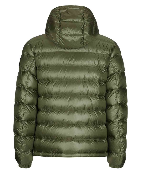 The Best Shops ADD: padded jackets - Green Quilted Down Jacket