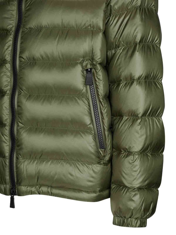 Green Quilted Down Jacket shop online: ADD