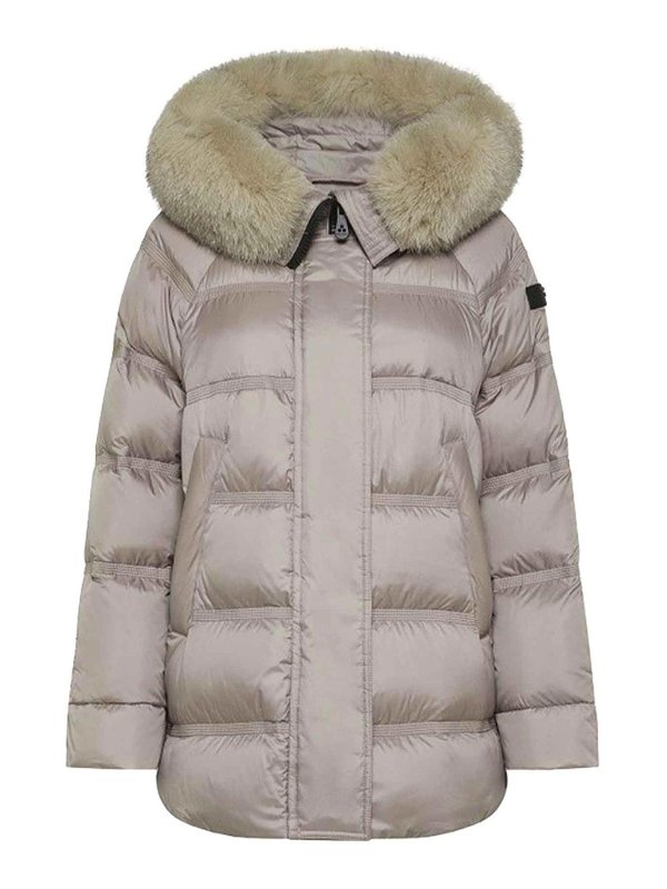 PEUTEREY: padded jackets - Beige Takan Puffer Down Jacket