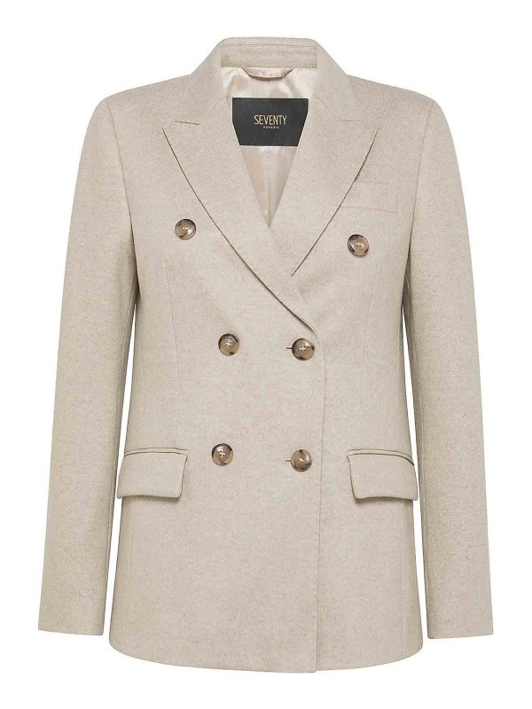 SEVENTY: ブレザー - ブレザー - グレー