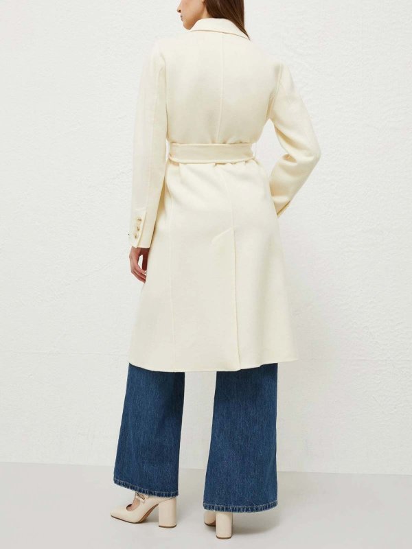 The Best Shops MARELLA: Abrigos cortos - Abrigo Corto - Crema